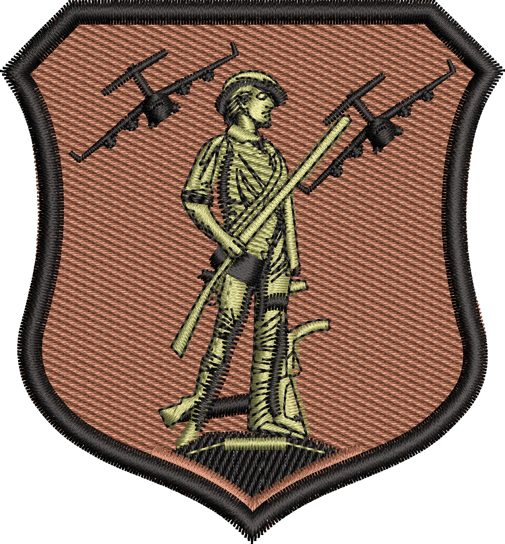 Air National Guard (ANG) - OCP - Shield – Text-Free Design C-17