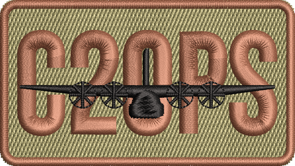 C2OPS - Duty Identifier Patch with C-130