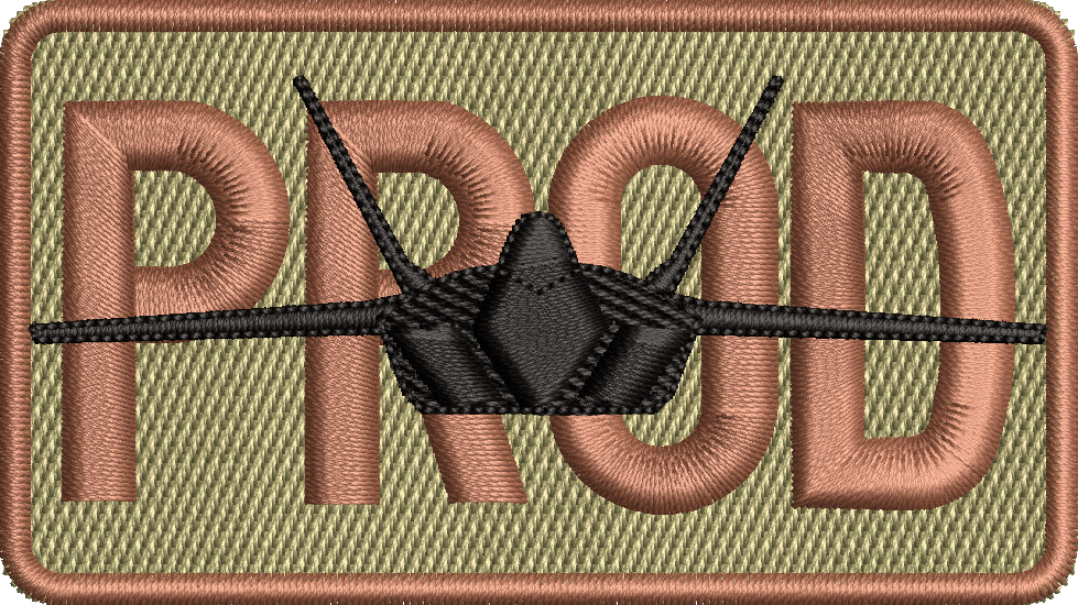 PROD - Duty Identifier Patch with F-22