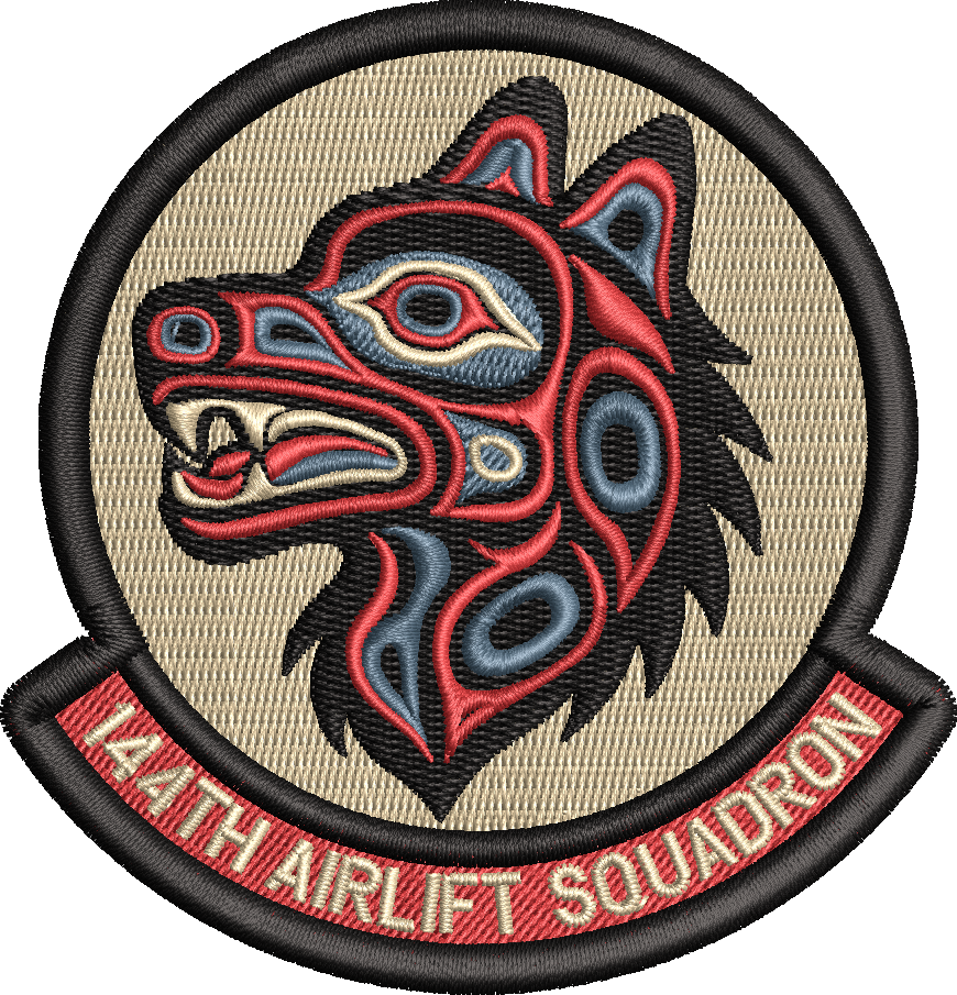 144th Airlift Squadron - Morale patch
