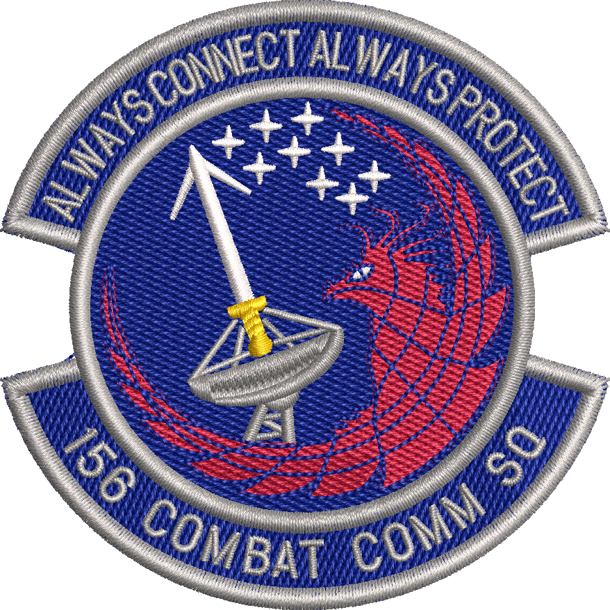 156th Combat Comm SQ - Color