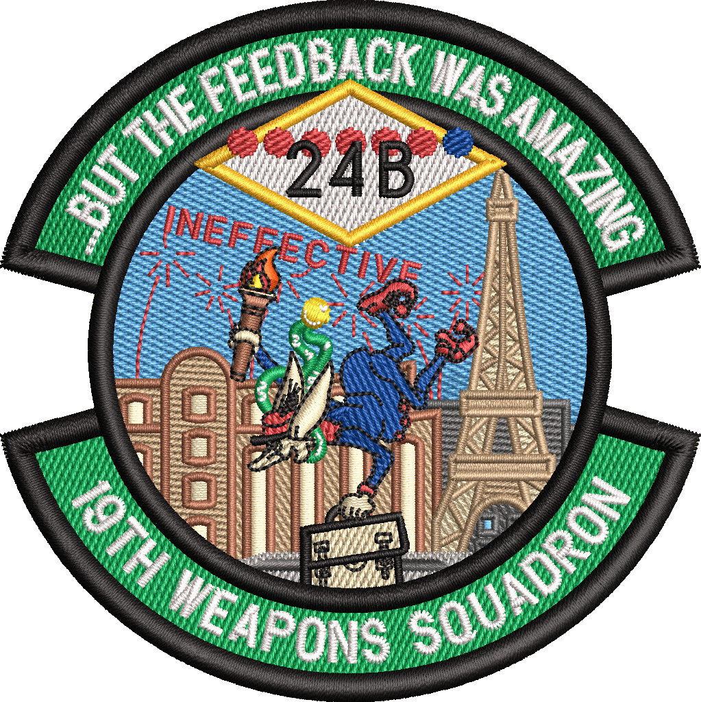 19th Weapons Squadron 24B COLOR