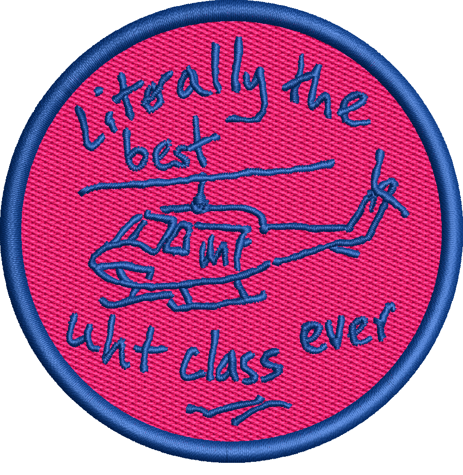 23D FTS UHT - Custom patch - PINK