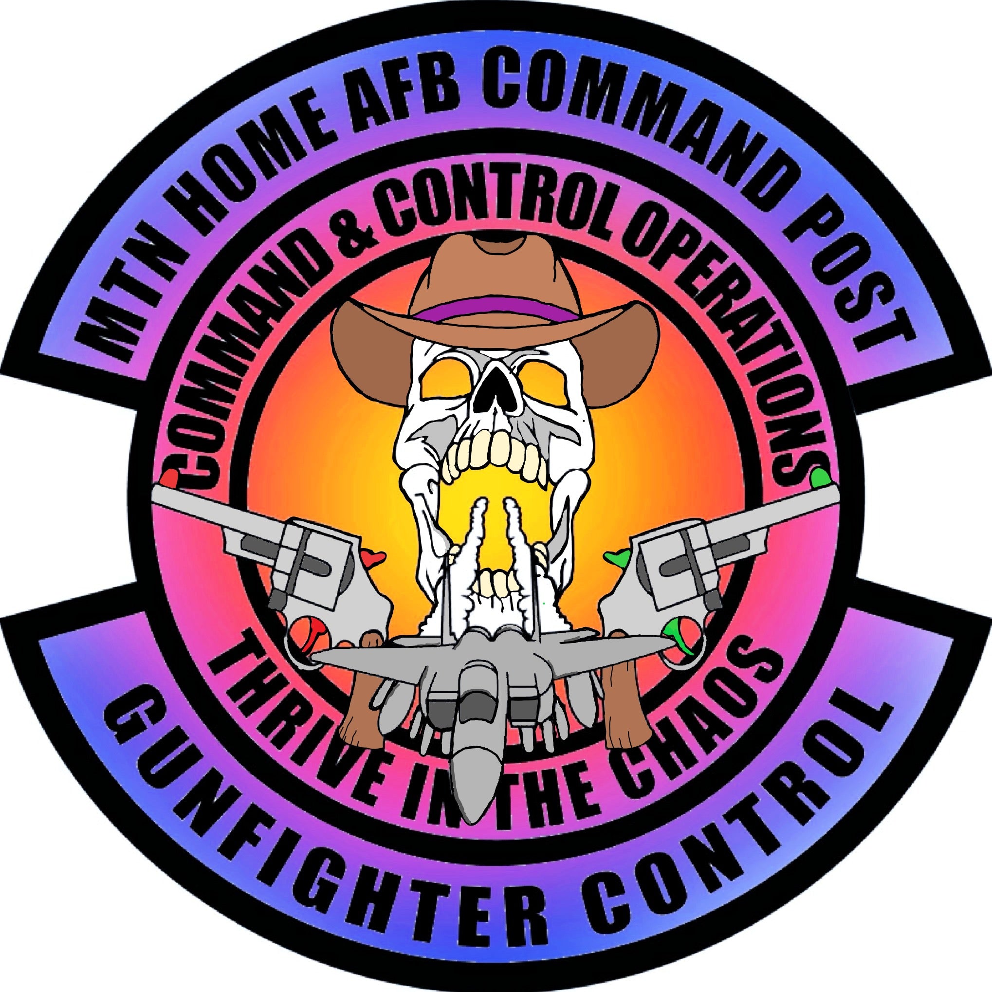 366th Fighter Wing Command Post - MTN Home AFB Command Post WOVEN