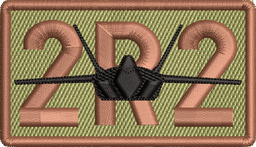 2R2 - Duty Identifier Patch with F-22