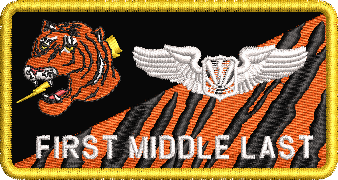 33d Student Squadron - Friday Name Tag