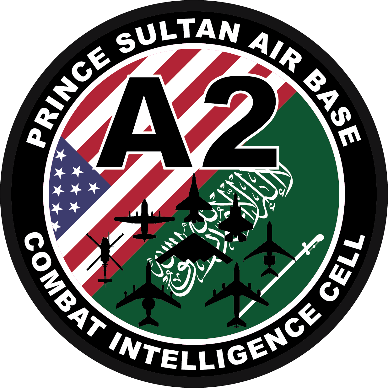378 AEW A2 Combat Intelligence Cell- PVC - COLOR