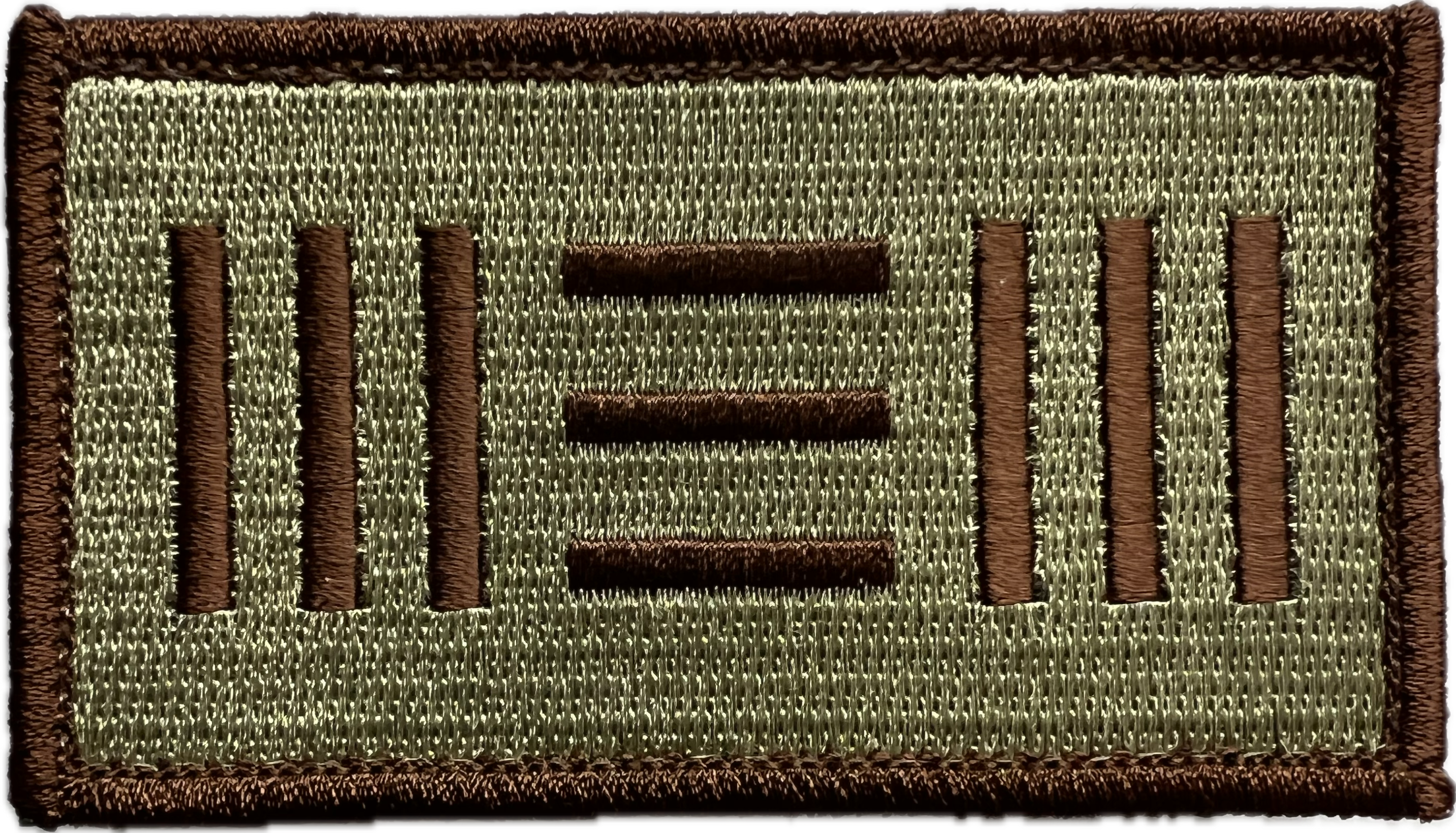 3E3 (LOGO) - Duty Identifier Patch (Reaper Red)