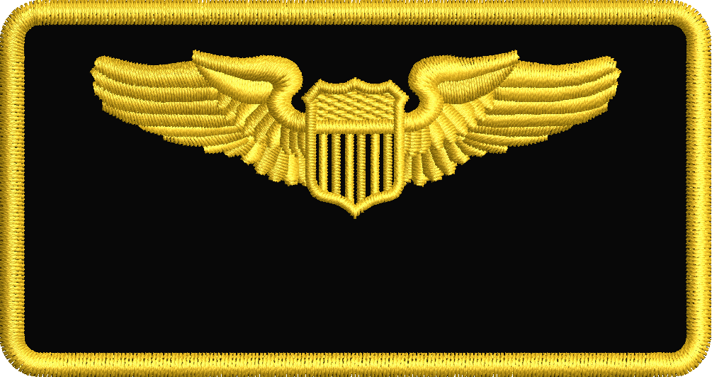 4th Fighter Squadron - Flight Suit Name Tag