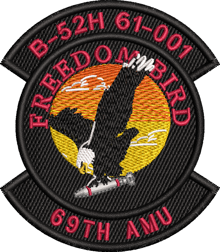 B-52H 61-001 - Freedom Bird - 69th Aircraft Maintenance Unit