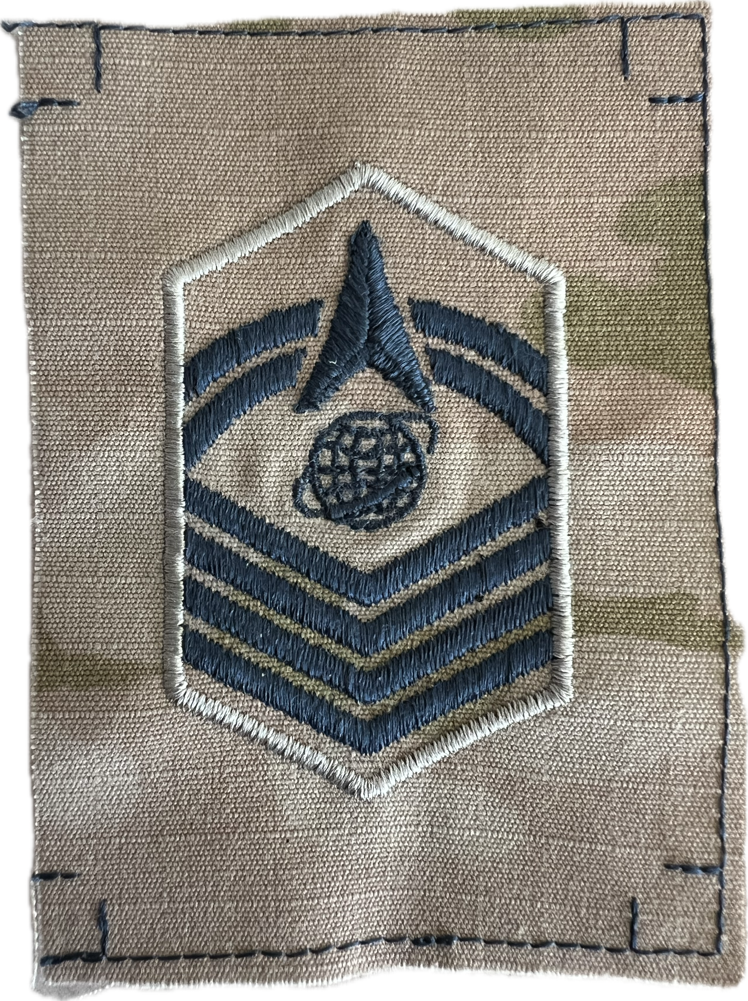 SMSgt/E-8 Senior Master Sergeant Space Force OCP Rank - Enlisted (Sew On)