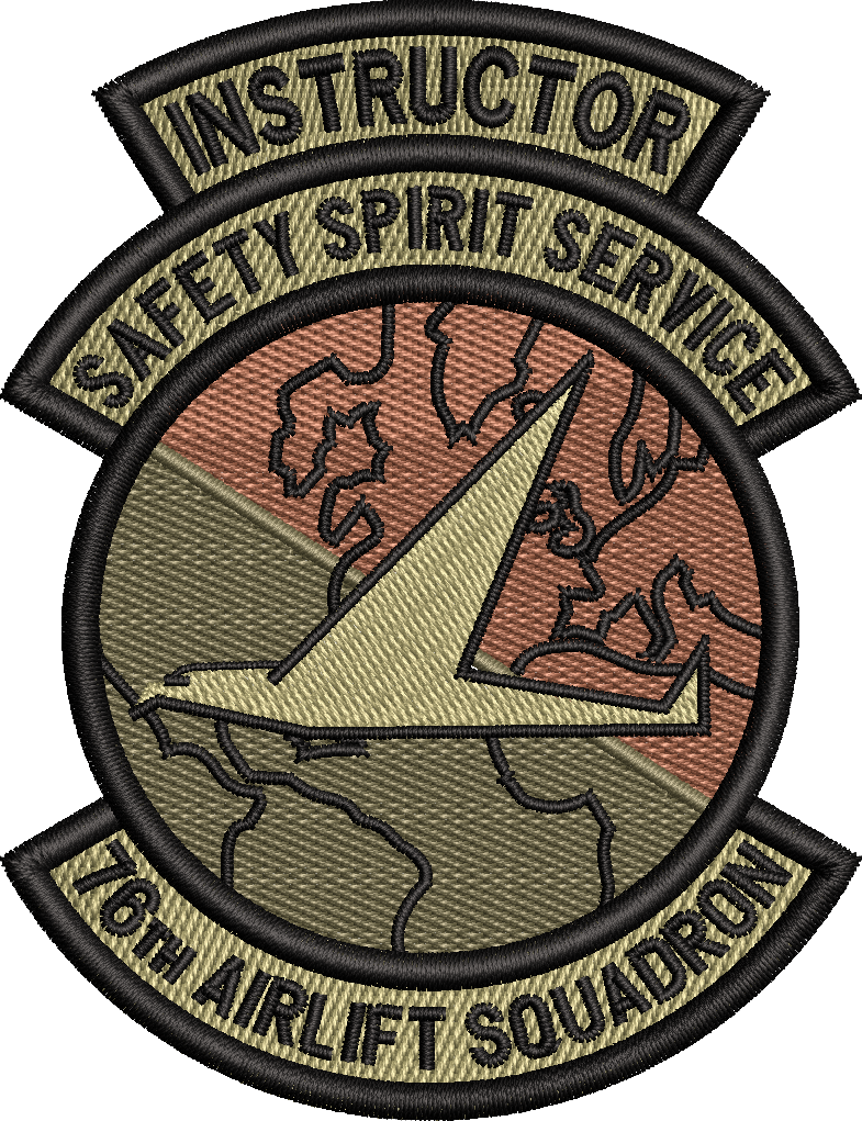 *INSTRUCTOR* 76th Airlift Squadron - Safety Spirit Services - OCP