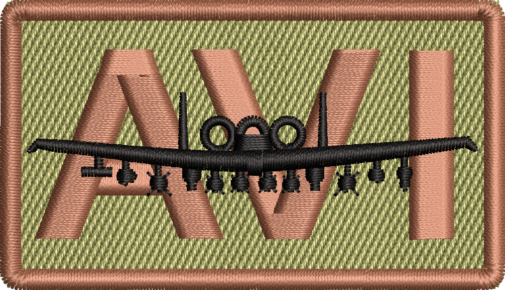 AVI - Duty Identifier Patch with A-10