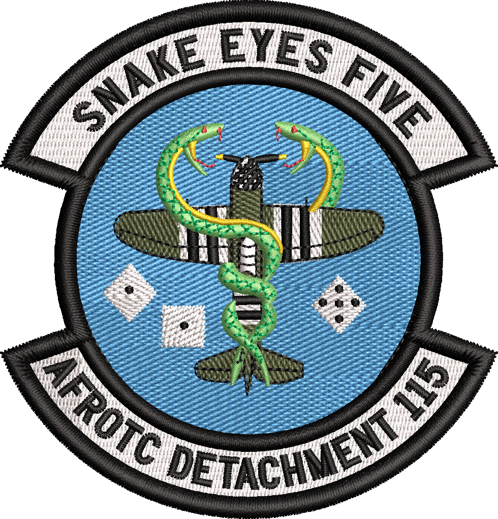 AFROTC DETATCHMENT 115 - SNAKE EYES *4IN