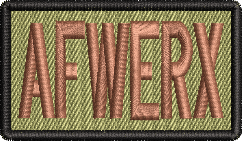 AFWERX - Duty Identifier Patch with Black border