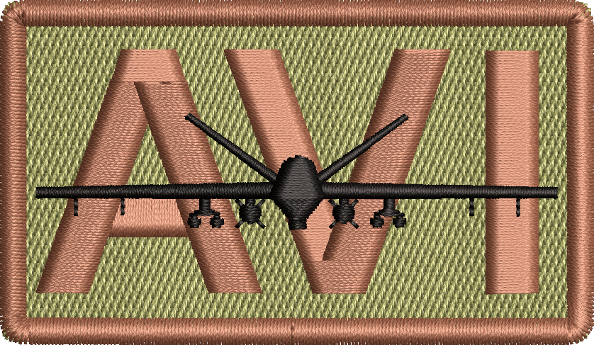 AVI - Duty Identifier Patch with MQ-9