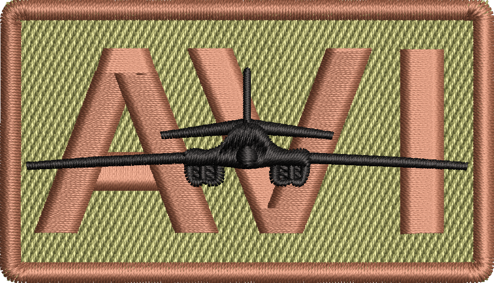 AVI - Duty Identifier Patch with B-1