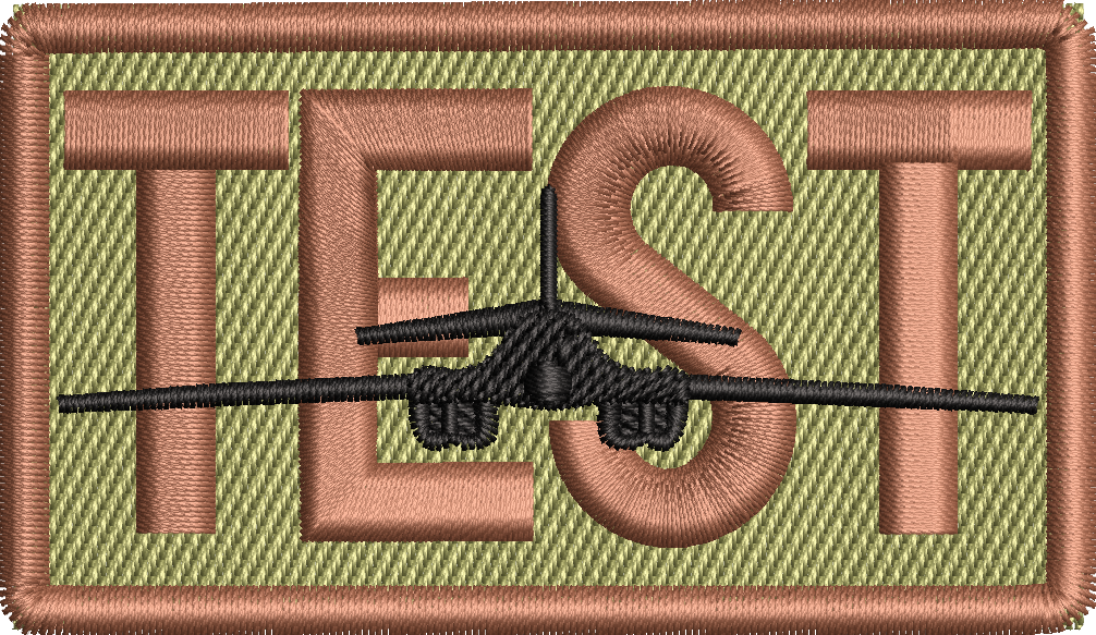 TEST - Duty Identifier Patch with B-1