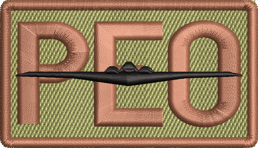 PEO - Duty Identifier Patch with B-2