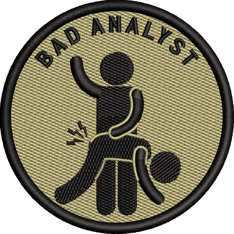 315 Training Squadron - Bad Analyst