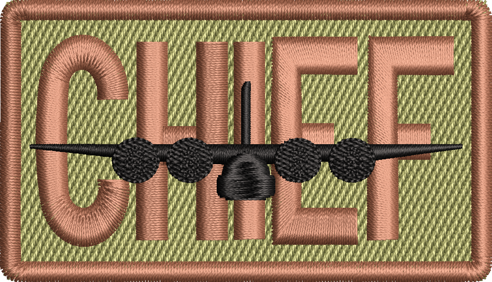 CHIEF - Duty Identifier Patch with C-130J