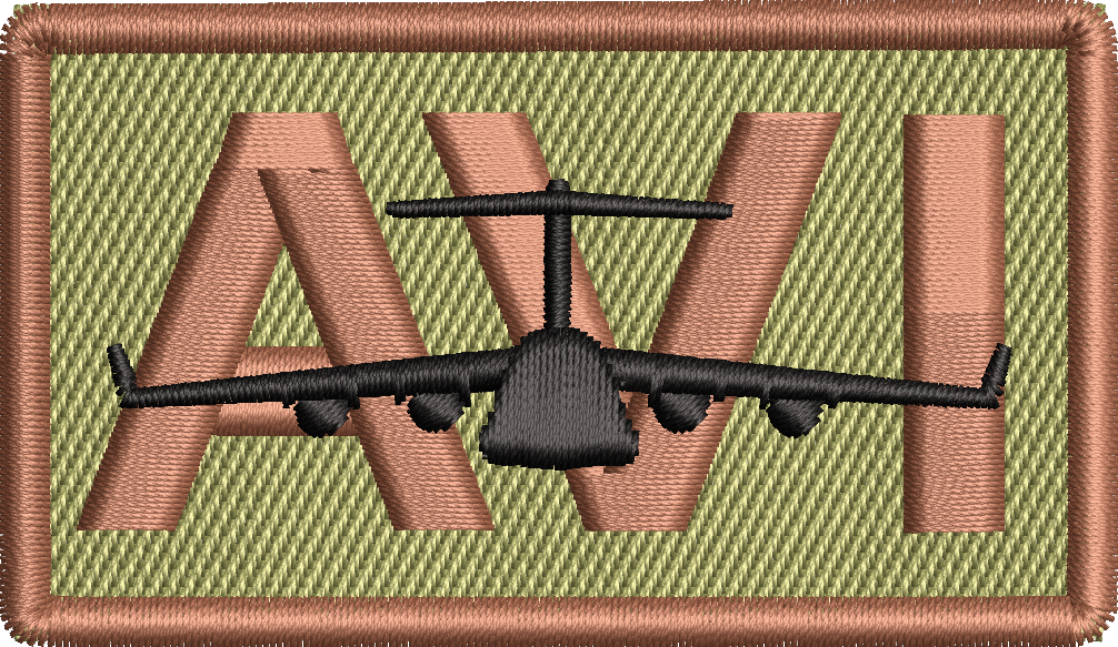 AVI - Duty Identifier Patch with C-17