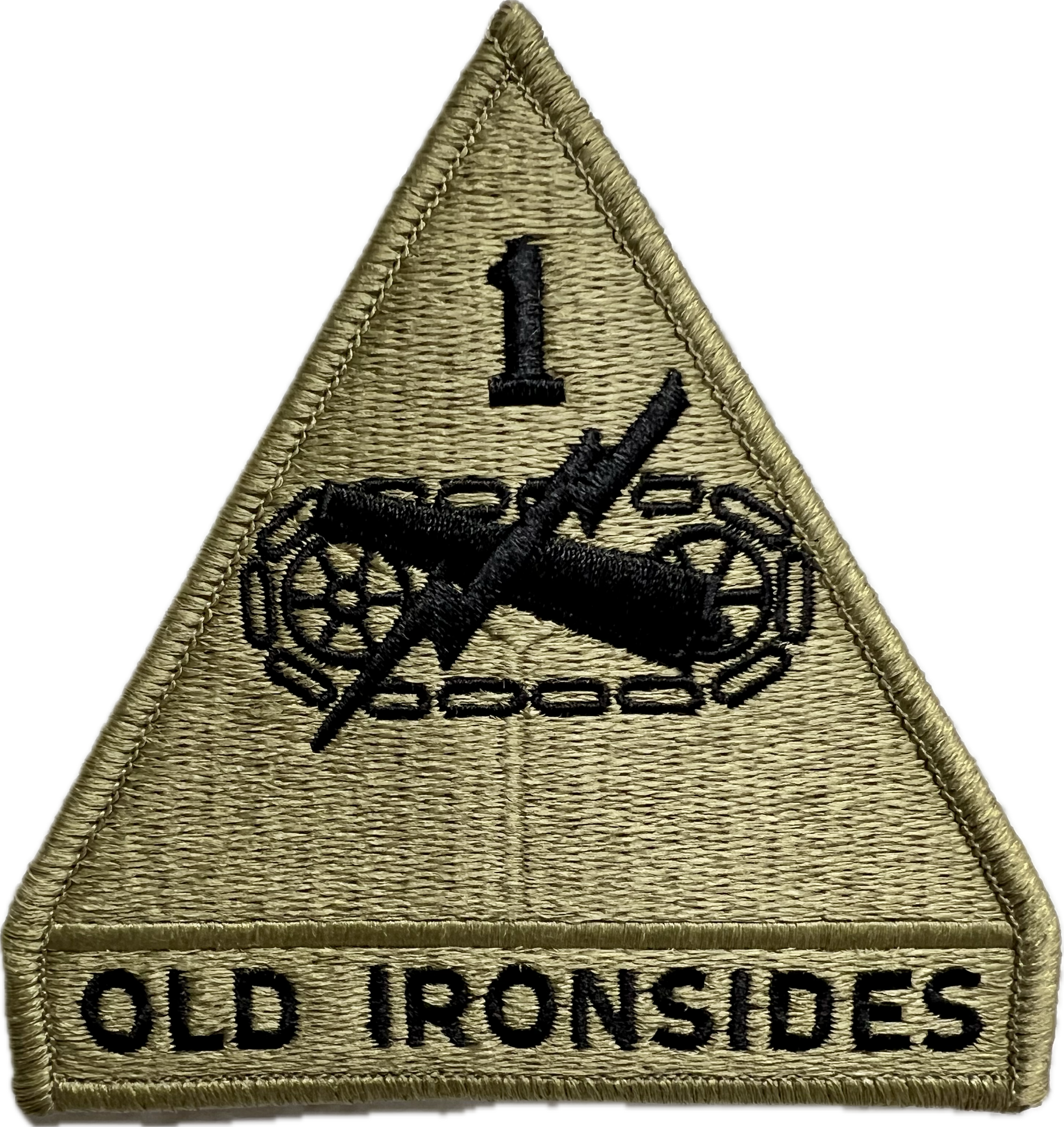 1st Armored Division OCP Patch with Fastener