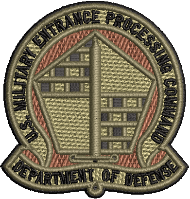 *2INCHES* U.S. Military Entrance Processing Command DoD - OCP