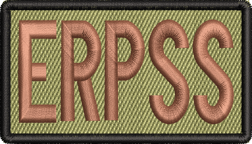 ERPSS - Duty Identifier Patch *BLACK BORDER*