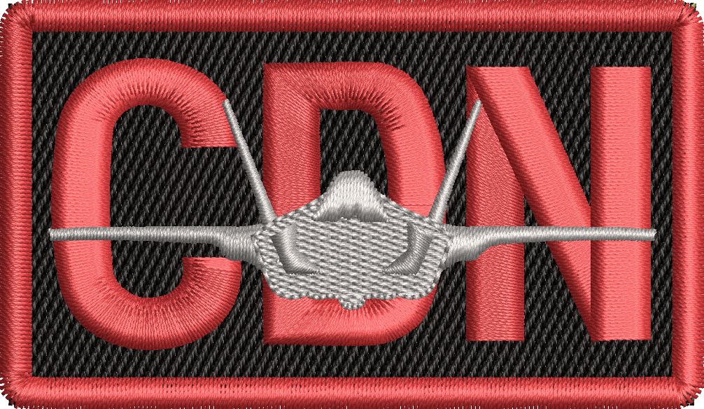 CDN - Duty Identifier with F-35 in RED