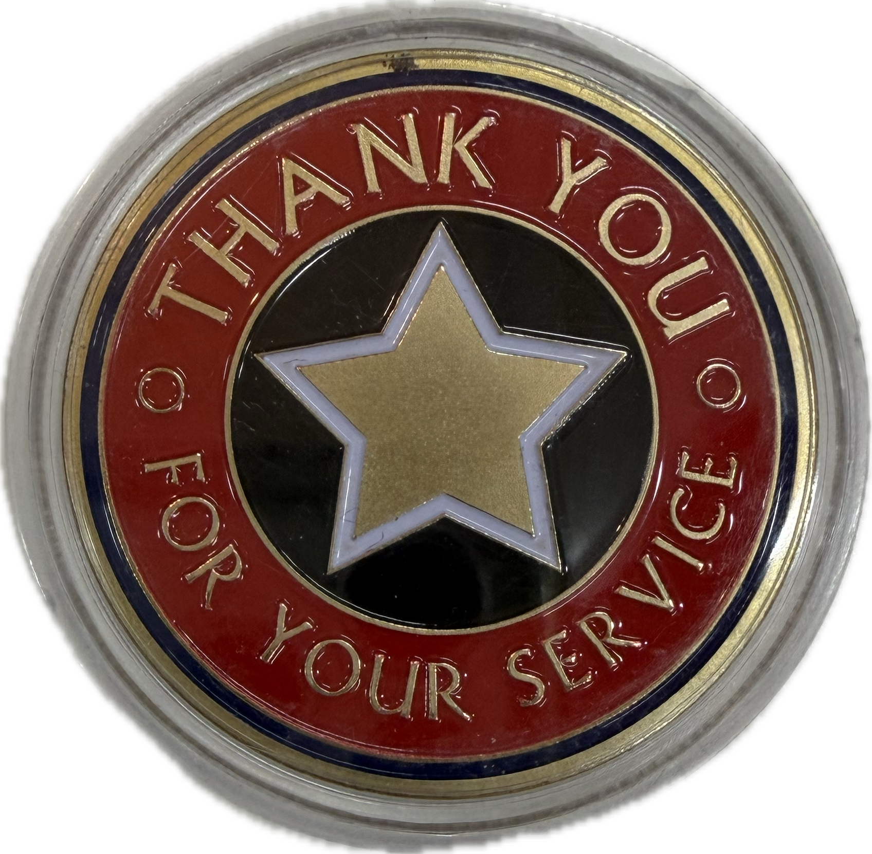 Your Nation Proudly Salutes You - Coin