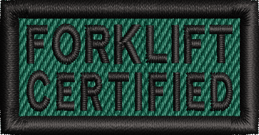 Forklift Certified - Pen Tab (DARK GREEN)