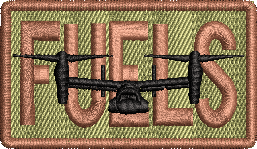 FUELS - Duty Identifier Patch with CV-22