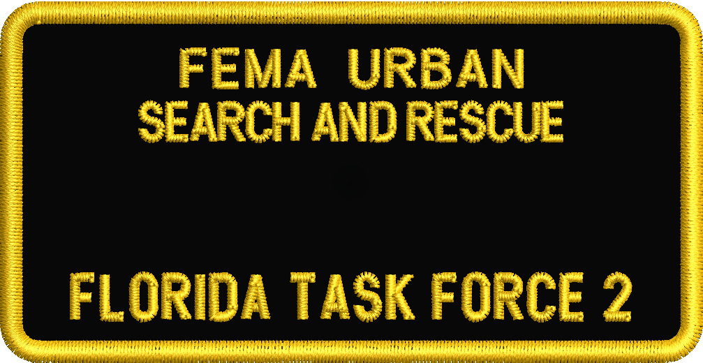 FEMA Urban Search and Rescue Standard Name Tag