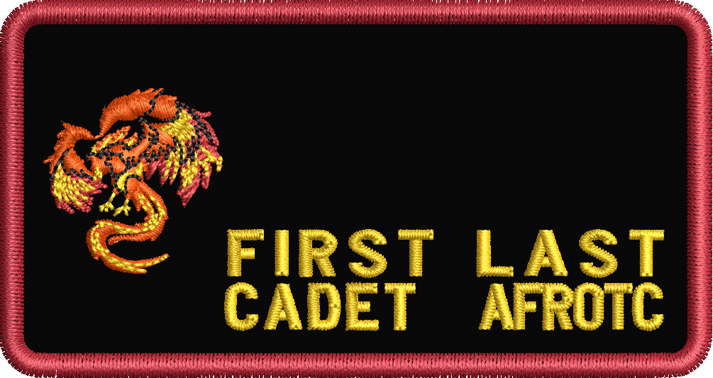 FY27 Phoenix - Flight Suit Name Tag