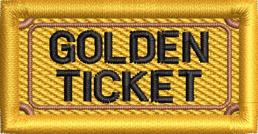 Golden Ticket - Pen Tab