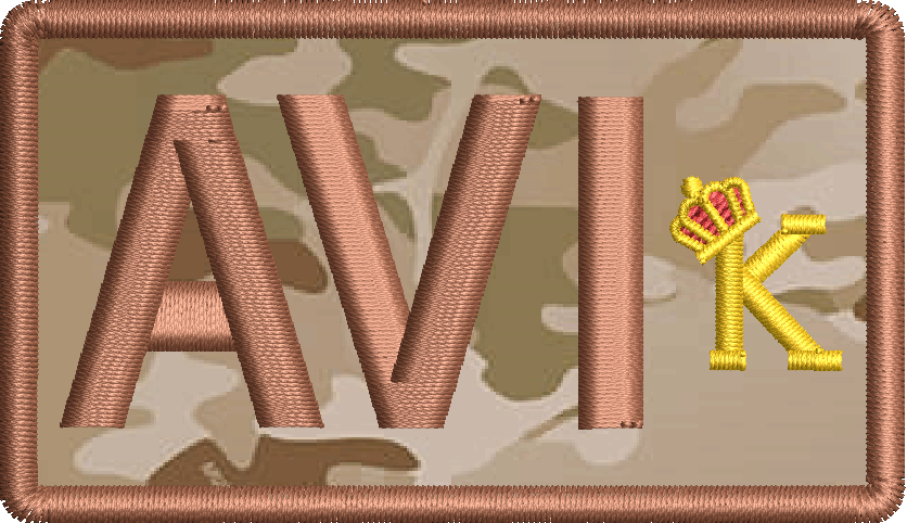 AVI - Combat King - Duty Identifier Patch - OCP Fabric