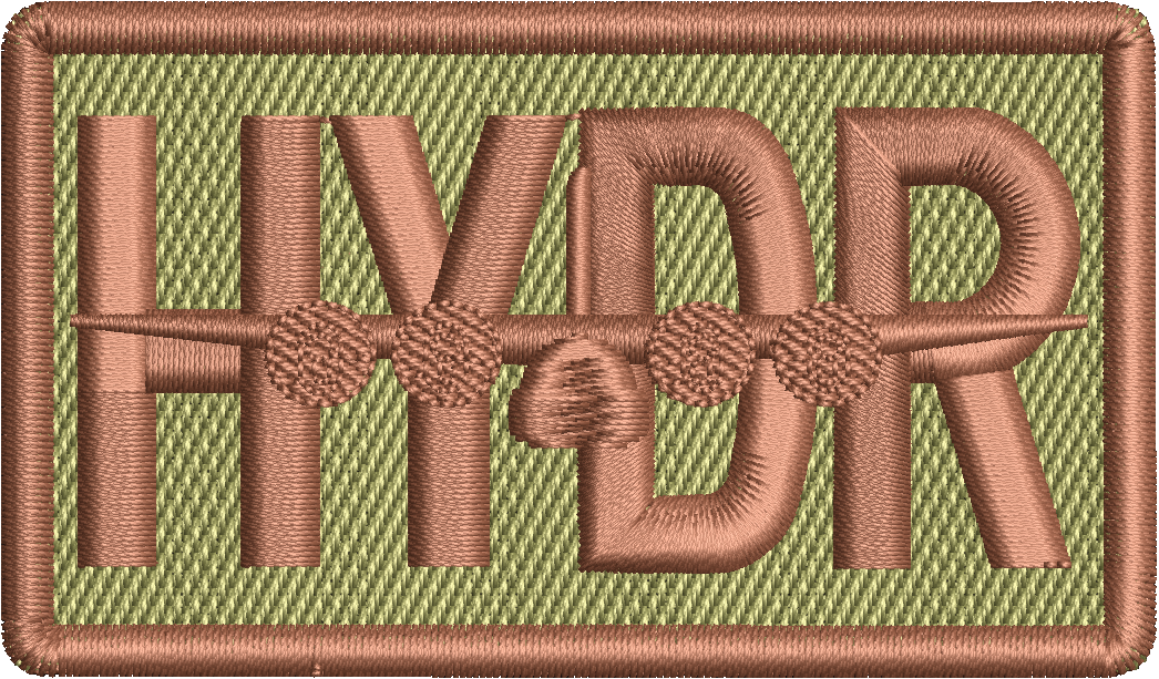 HYDR - Duty Identifier Patch with C-130 *SpiceBrown*