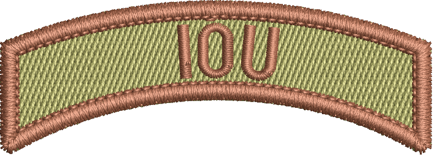 IOU - Rocker Tab