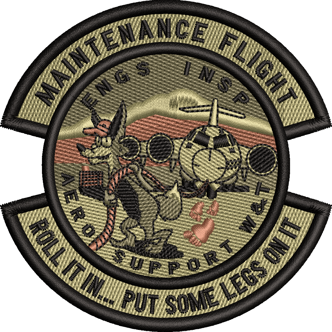 Maintenance Flight - 'Roll it in... Put some legs on it'