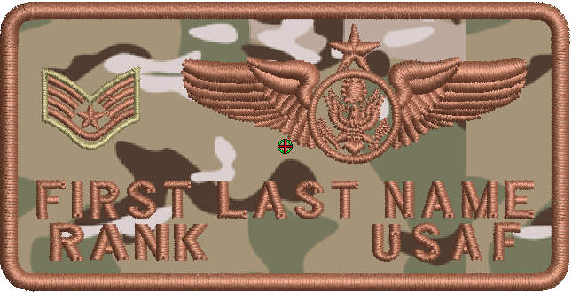 MASSIF Flight Jacket Name Tag - OCP FABRIC