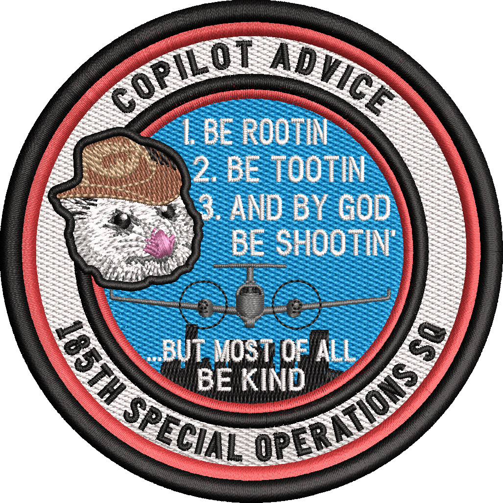 185th Special Operations Sq - MC12 Rootin Tootin Possum