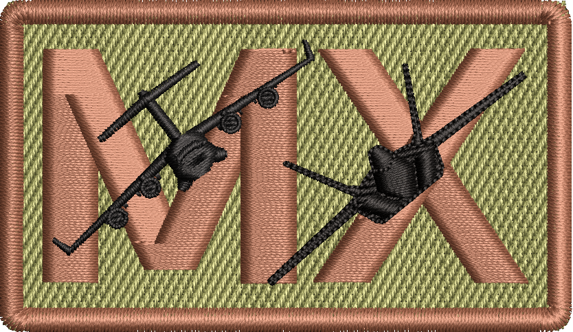 MX - Duty Identifier Patch with C-17 and F-22