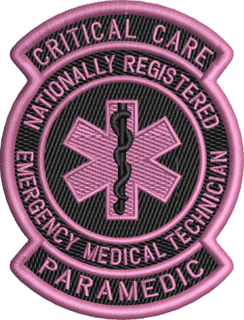 NREMT - Critical Care Paramedic - BLACK & PINK