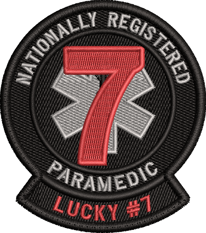 Nationally Registered Paramedic - Luck #7
