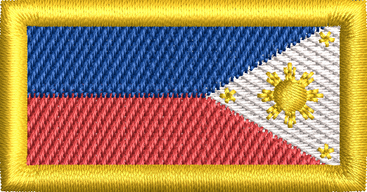 Reversed Philippine Flag - Pen Tab