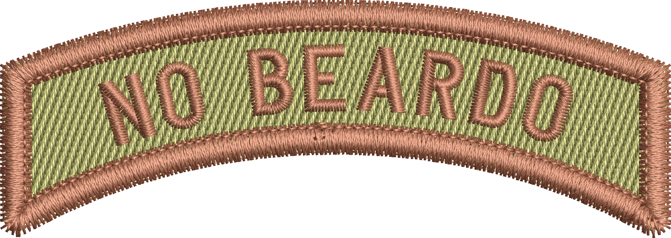 NO BEARDO - Rocker Tab