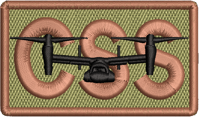 CSS Duty Identifier Patch with CV-22