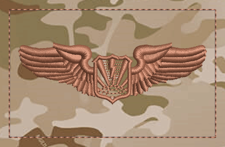RPA Pilot Wings Badge Sew-on