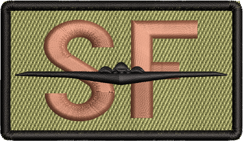 SF - Duty Identifier Patch with B-2 *Black Border*